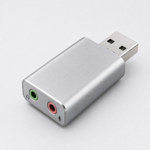 Aluminum Alloy USB Sound Card 7.1 – External USB Audio Adapter